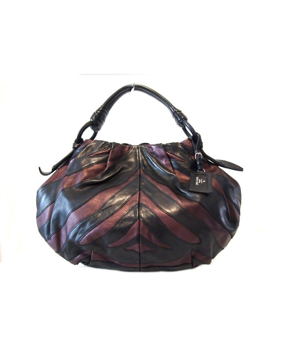 Prada Hobo Pelle Metallizzata