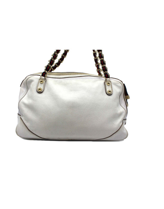 Gucci Bauletto Pelle Bianca