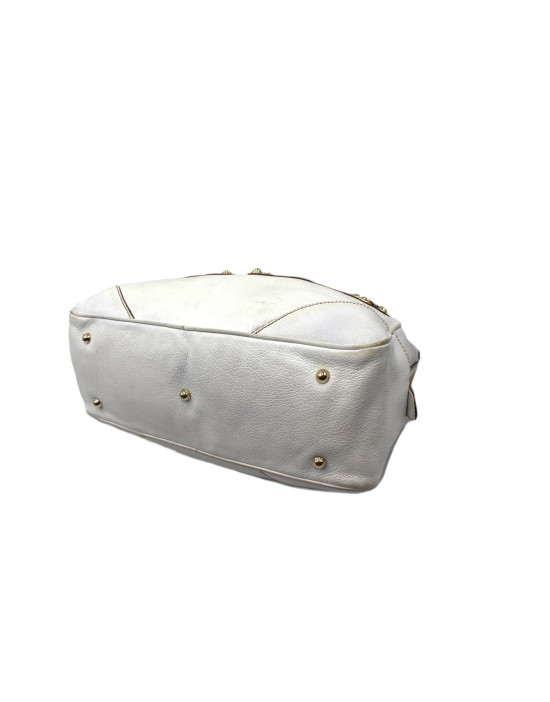 Gucci Bauletto Pelle Bianca