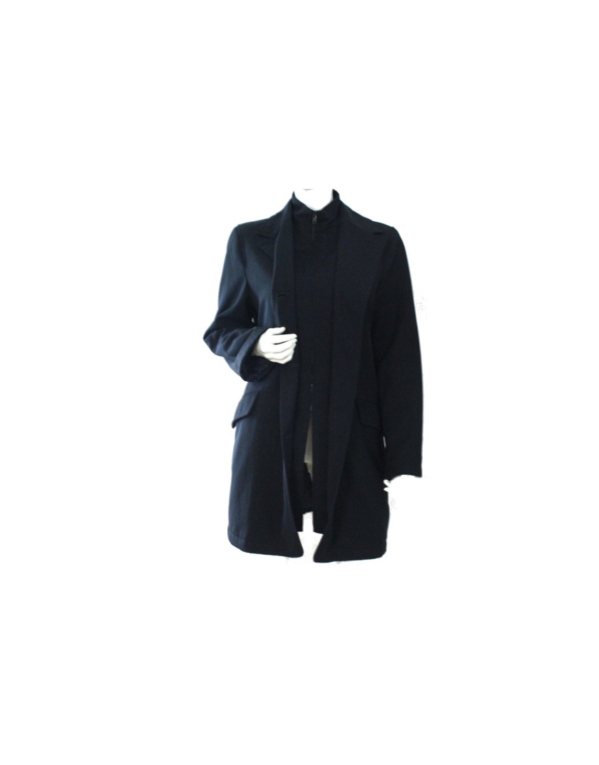 Fay Trench Nero Imbottito