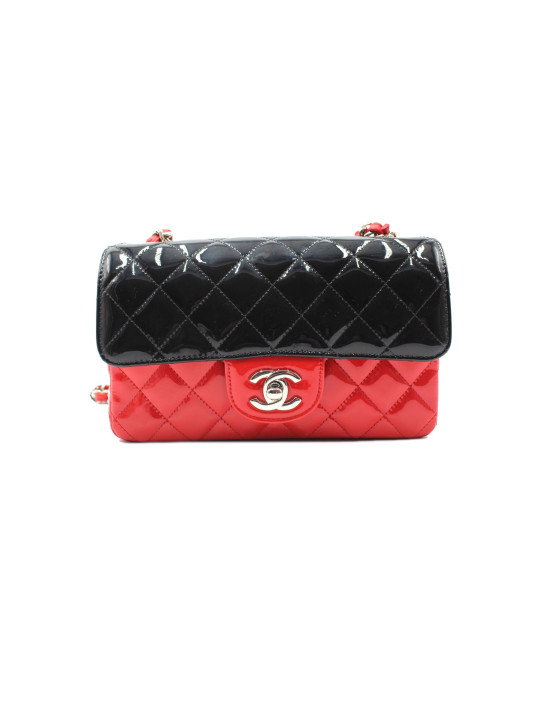 Chanel 2.55 Vernis Rossa e Nera