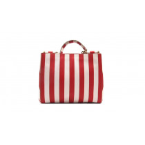 Dolce & Gabbana Shopping Pelle Arancio e Bianca