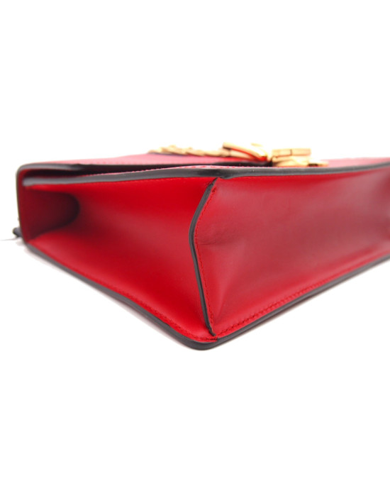 Gucci Silvye Pelle Rossa
