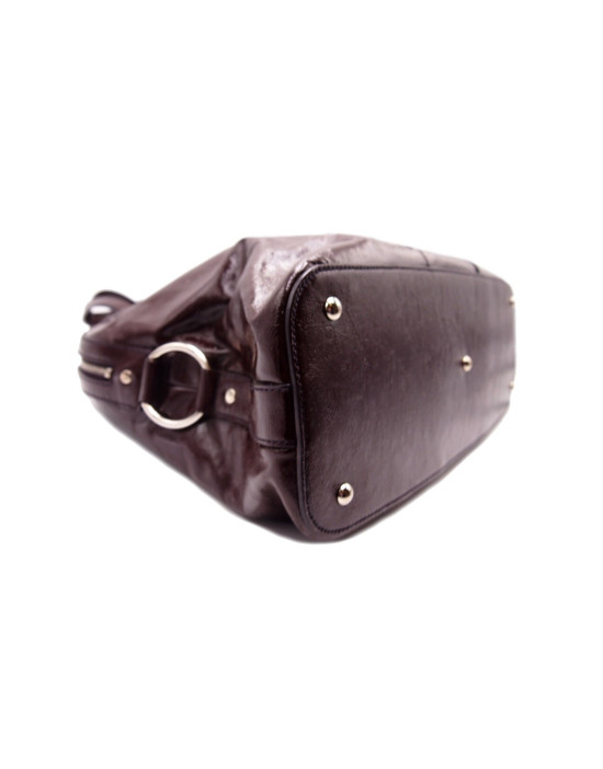 Saint Laurent Muse Vernis Marrone