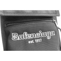 Balenciaga Pochette Tela Nera
