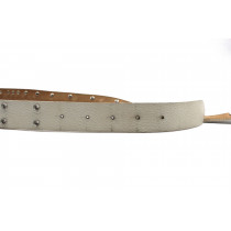 Dolce & Gabbana Cintura Pelle Avorio