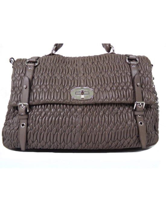 Miu Miu Postina Gauffre Grigia