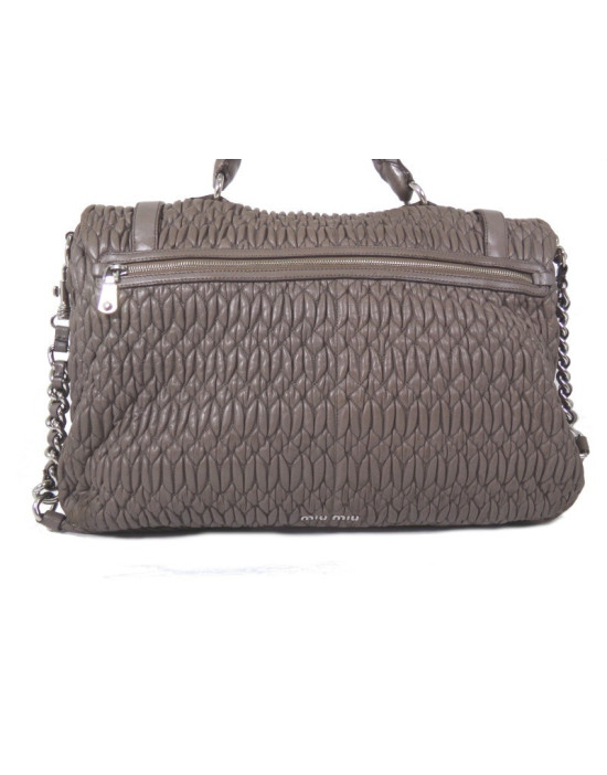 Miu Miu Postina Gauffre Grigia