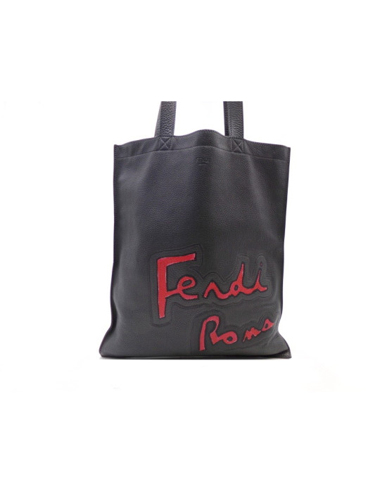 Fendi Roma Sac Plat Grigio Scuro