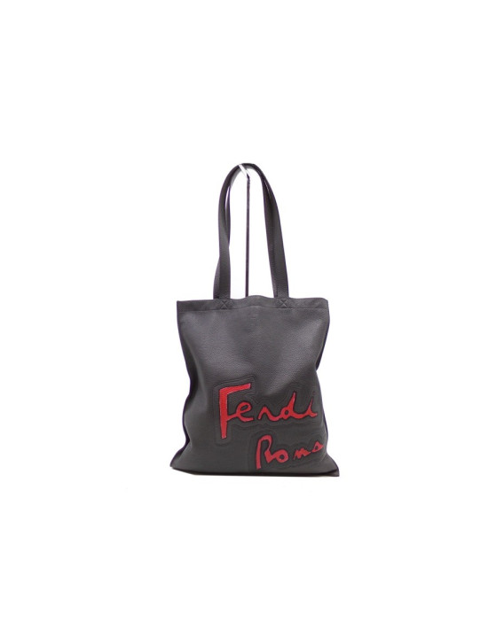 Fendi Roma Sac Plat Grigio Scuro