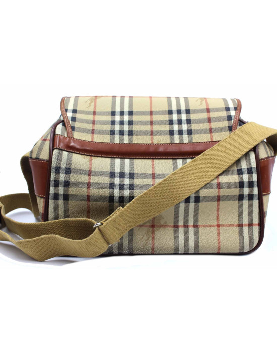 Burberry Camera Case Check Beige