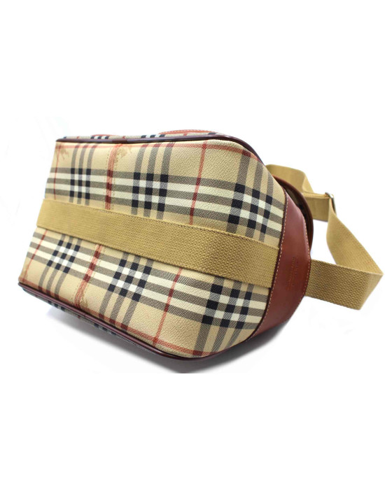 Burberry Camera Case Check Beige