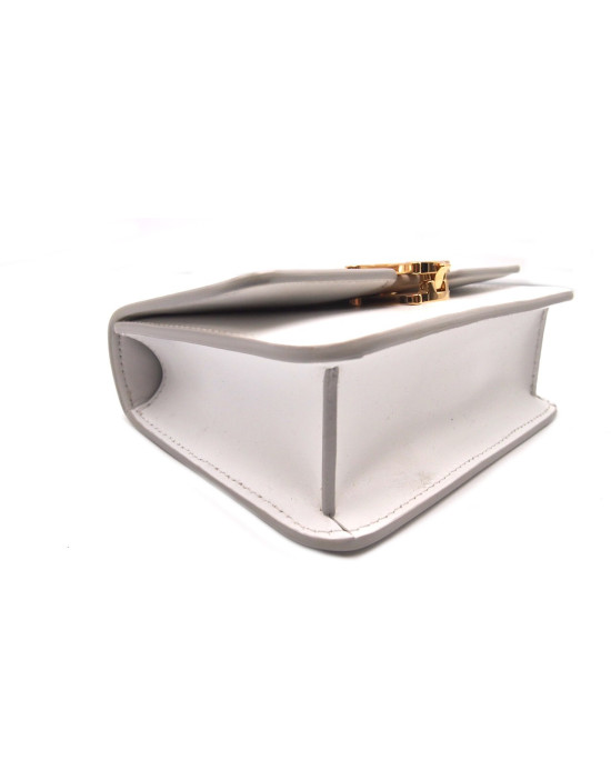 Burberry Tracolla Pelle Bianca