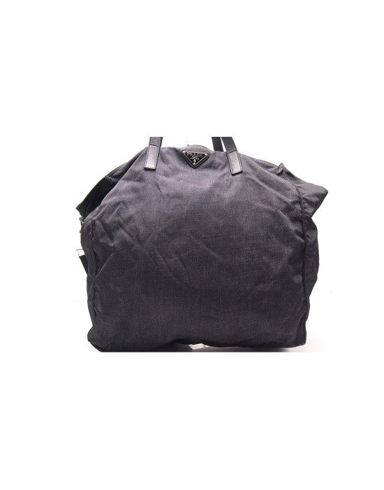 Prada Shopping Tela Grigia