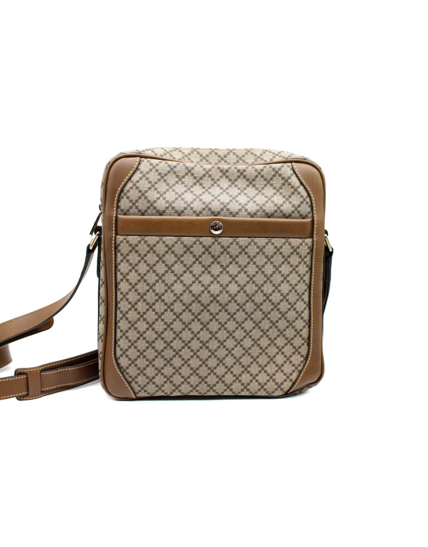 Gucci Tracolla Tela Beige