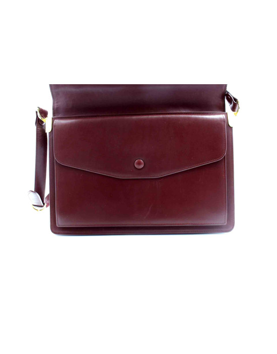Cartier Portadocumenti Pelle Bordeaux