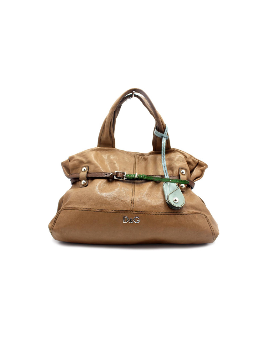 Dolce & Gabbana Isotta Pelle Beige