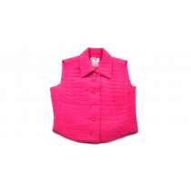 Chanel Gilet Smanicato Rosa
