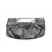 Fendi Pochette Tela Argentata