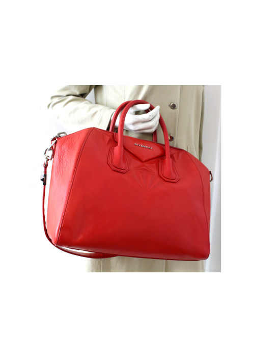 Givenchy Antigona Pelle Rossa