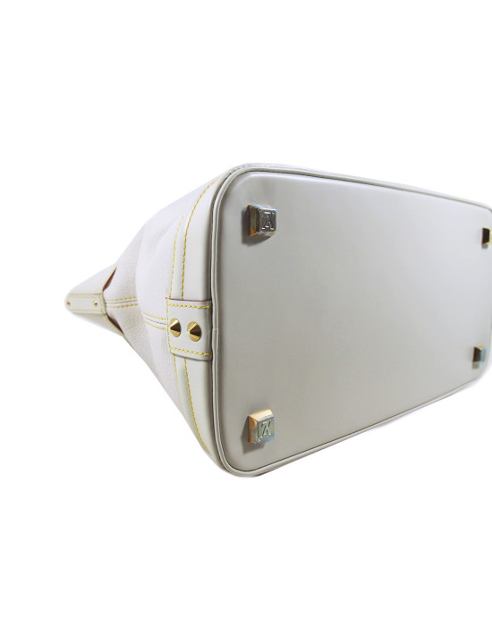 Louis Vuitton Lockit Vertical Pelle Bianca