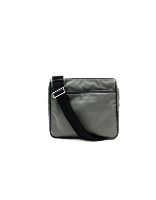 Prada Tracolla Tela Grigia