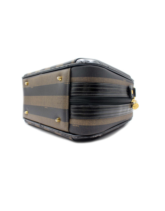 Fendi Tris Valigie Tela Marrone