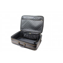 Fendi Tris Valigie Tela Marrone