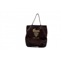 Gucci Shopping Tela Marrone