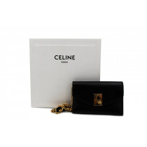 Celine Portacellulare Pelle Nera