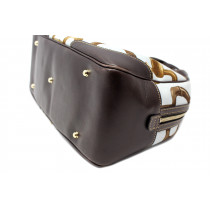 Gucci Bauletto Tela Azzurro