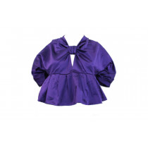 Prada Blusa Seta Viola