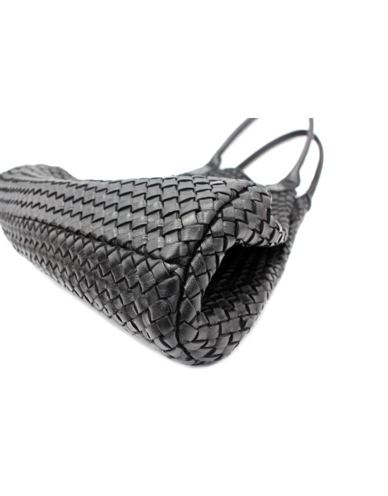 Bottega Veneta Cabat Pelle Nera