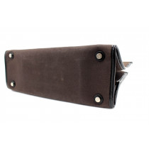 Burberry Shopping Tela Grigia