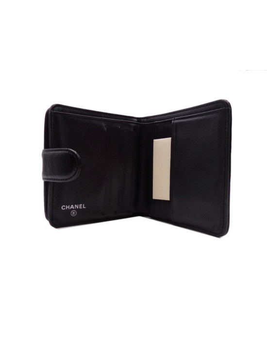 Chanel Portafoglio Compatto Classic nero