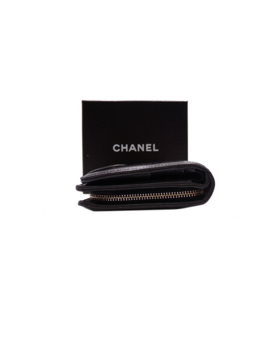 Chanel Portafoglio Compatto Classic nero