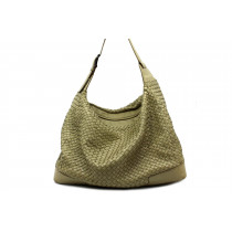 Bottega Veneta Borsa Weekend Pelle Beige