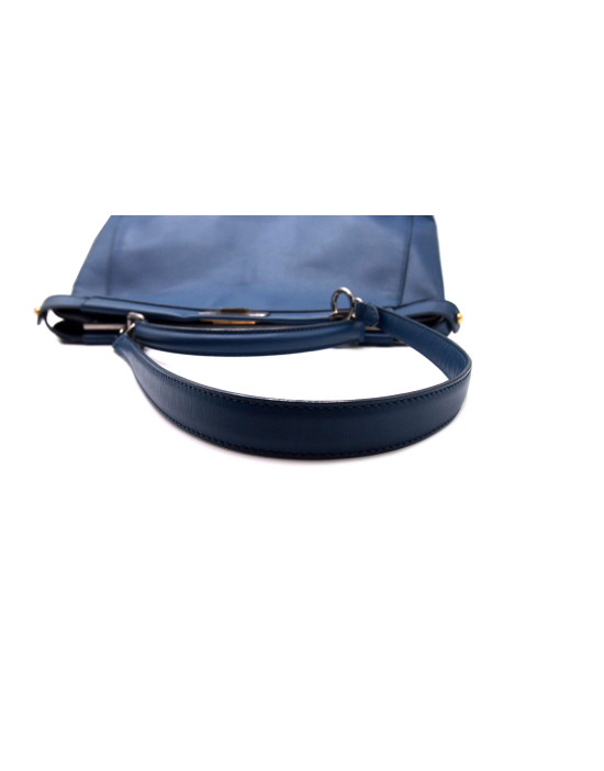 Fendi Peekaboo Pelle Bluette