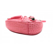 Balenciaga Le Cagole Pelle Stampa Cocco Rosa