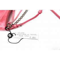 Balenciaga Le Cagole Pelle Stampa Cocco Rosa