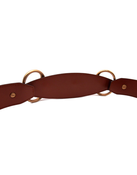 Gucci Cintura Pelle Marrone