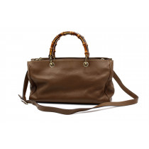 Gucci Bamboo Pelle Marrone