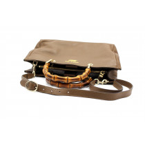 Gucci Bamboo Pelle Marrone