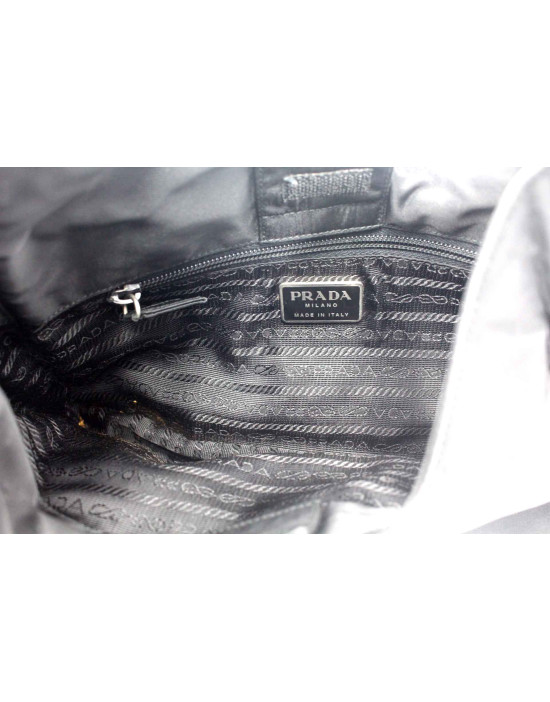 Prada Shopping Tela Nera