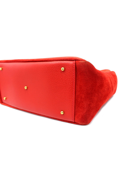 Gucci Shopping Suede Arancio