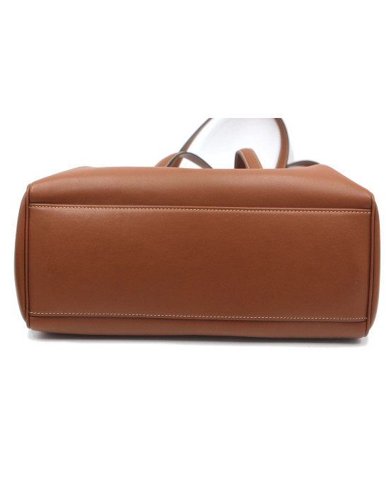 Celine Shopping Pelle Marrone