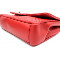 Chanel Chevron Pelle Rossa