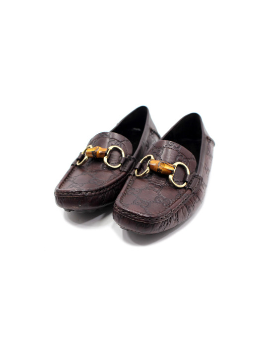 Gucci Mocassino Pelle Marrone