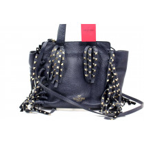 Valentino Shopping Pelle Blu