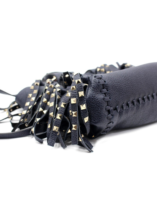 Valentino Shopping Pelle Blu